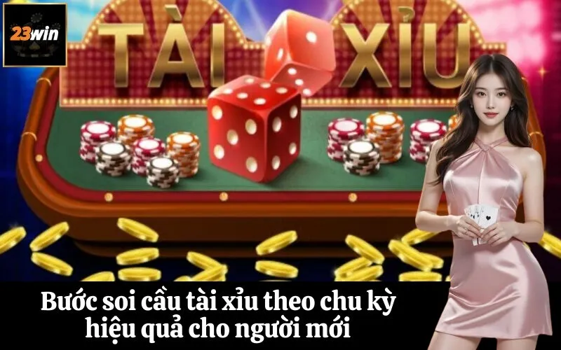 Bước soi cầu tài xỉu theo chu kỳ hiệu quả cho người mới