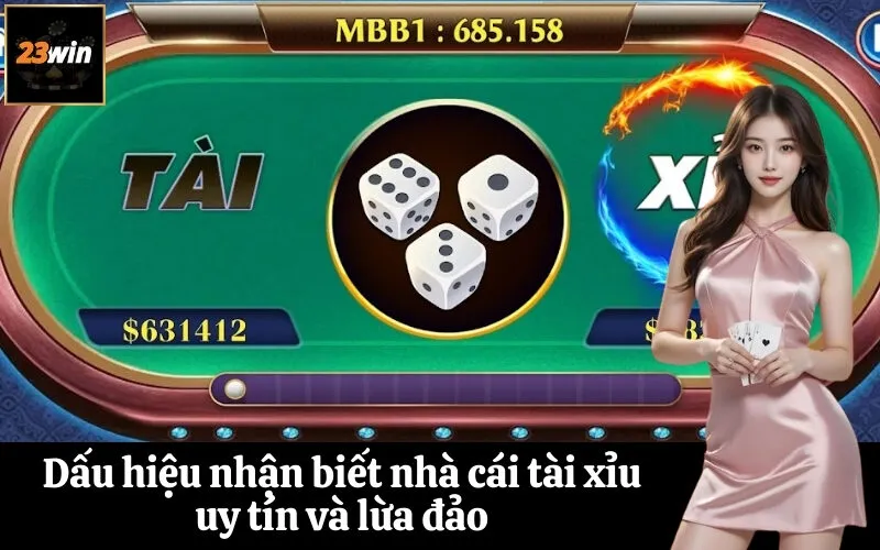 Dấu hiệu nhận biết nhà cái tài xỉu uy tín và lừa đảo