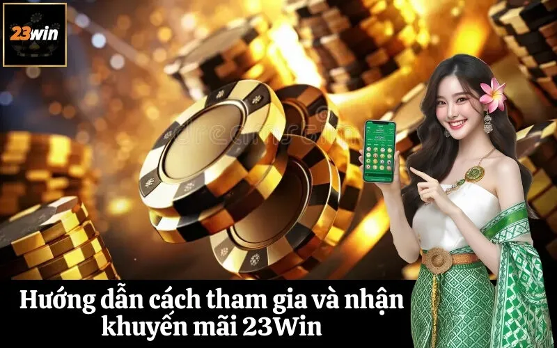 Hướng dẫn cách tham gia và nhận khuyến mãi 23Win